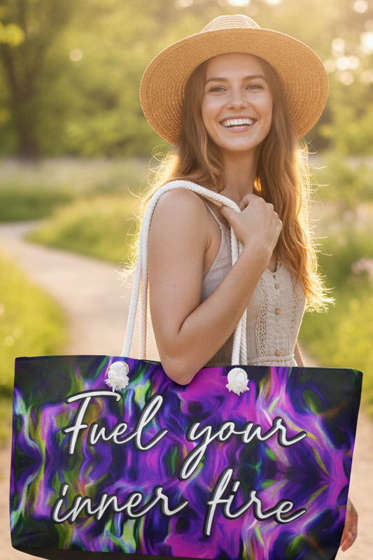 Fuel your inner fire Weekender Bag