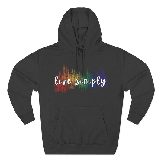 Live Simply Three-Panel Fleece Hoodie