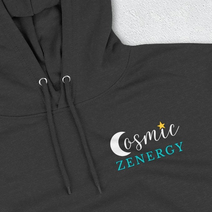 Life Was Meant to Be Celebrated hoodie sleeve detail