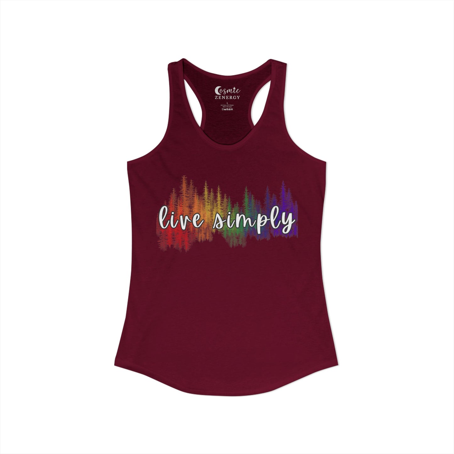 Live Simply Racerback Tank