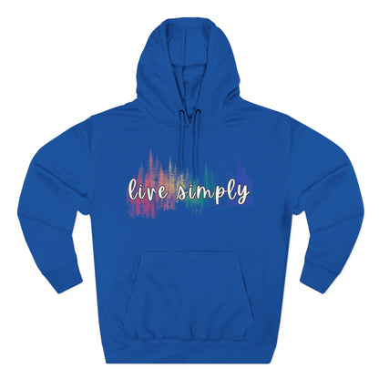 Live Simply Three-Panel Fleece Hoodie