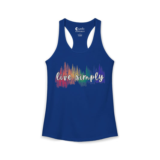 Live Simply Racerback Tank