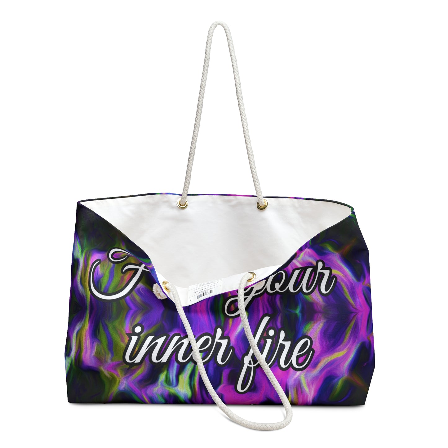 Fuel your inner fire Weekender Bag
