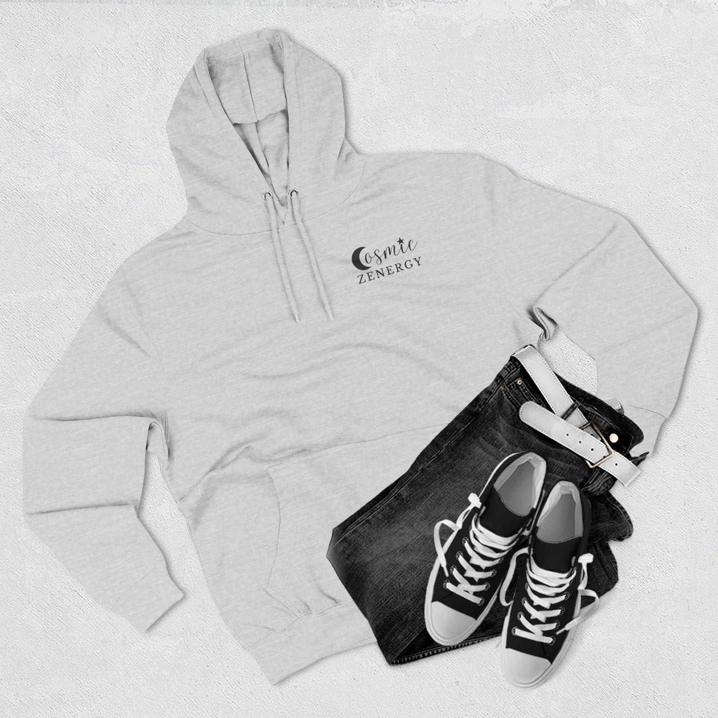 "Namastay Single and Happy" Fleece Hoodie