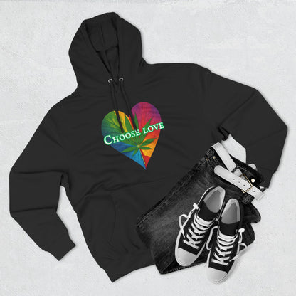 Choose Love Mary Jane Three-Panel Fleece Hoodie
