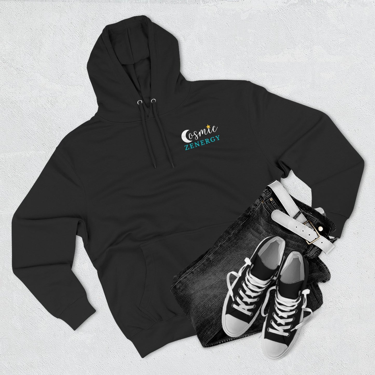 "Namastay Single and Happy" Fleece Hoodie