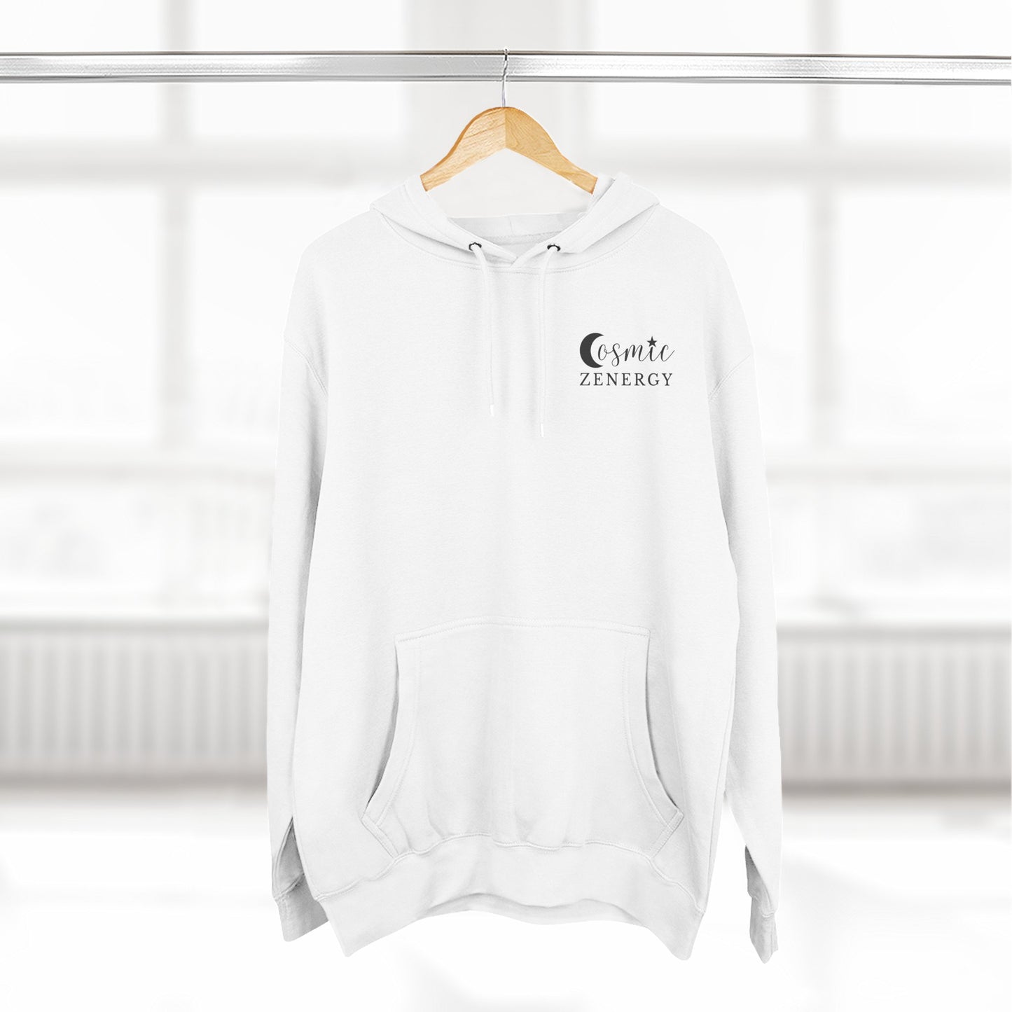 "Namastay Single and Happy" Fleece Hoodie