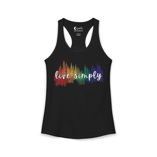 Live Simply Racerback Tank