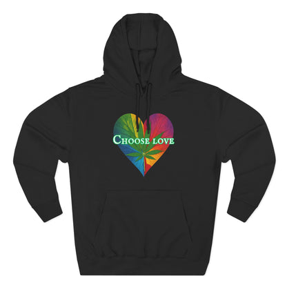 Choose Love Mary Jane Three-Panel Fleece Hoodie