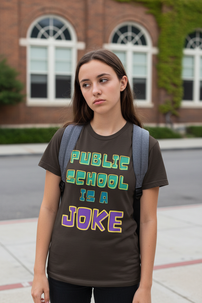 Public School Is A Joke Tee