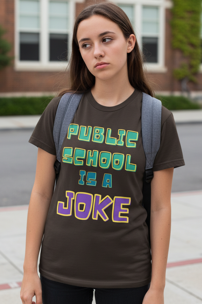 Public School Is A Joke Tee