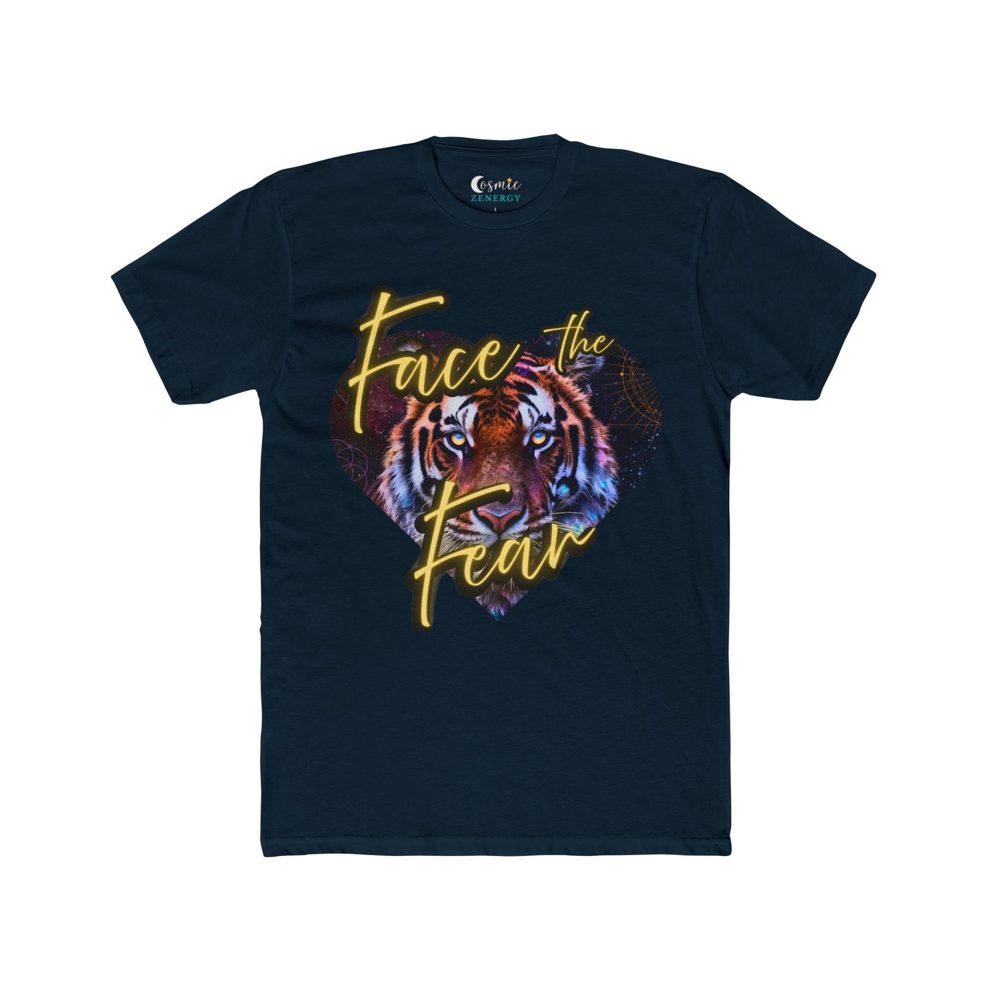 Face the fear tiger heart Tee
