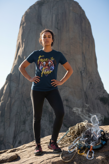 Face the Fear Tiger Heart Tee