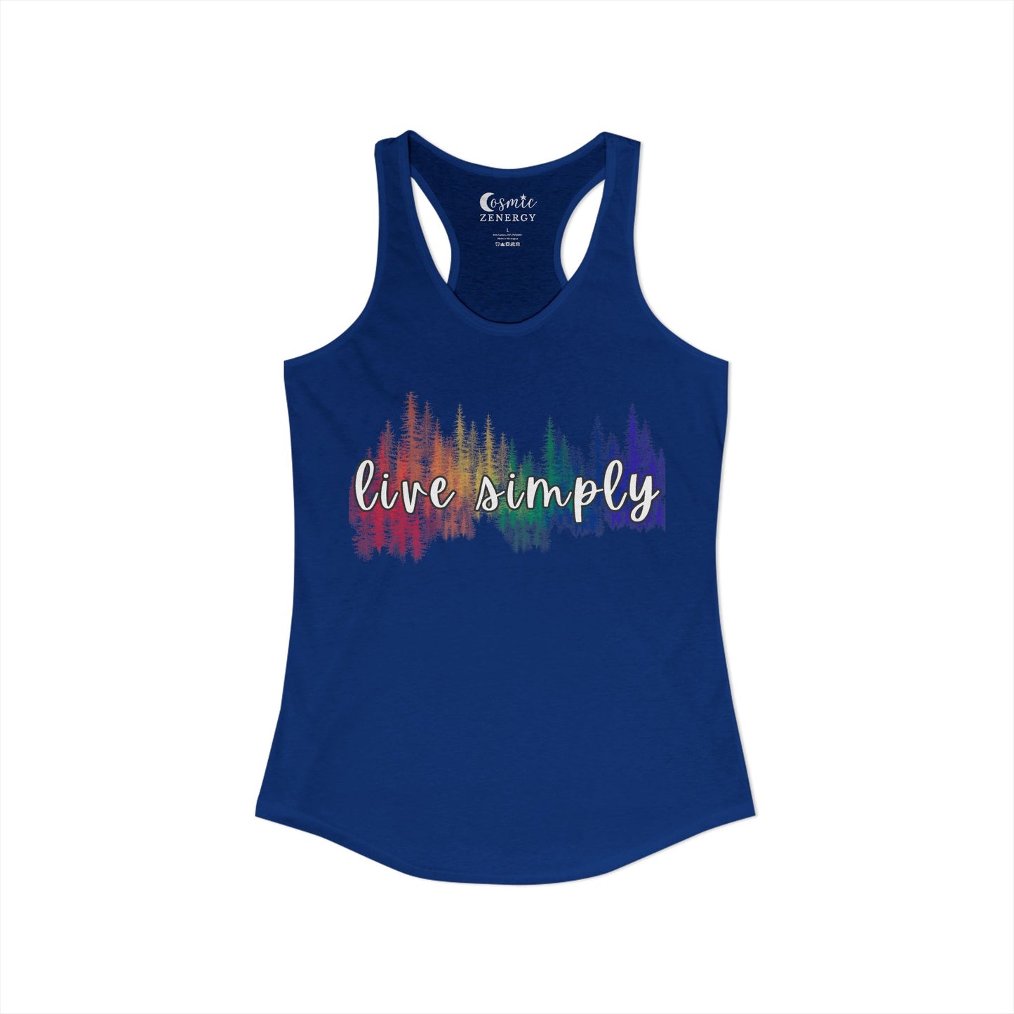 Live Simply Racerback Tank