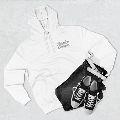 Life Was Meant to Be Celebrated, Not Hated — Three-Panel Fleece Hoodie