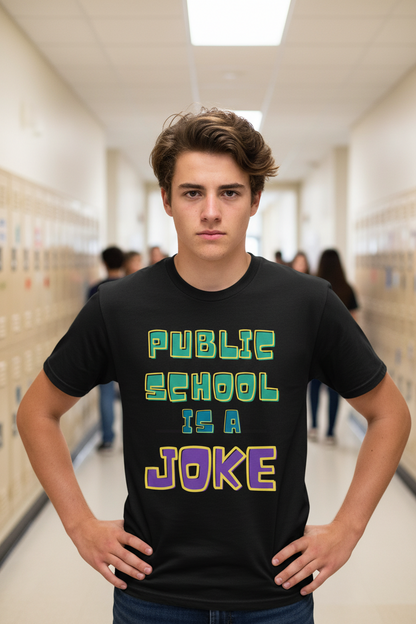 Public School Is A Joke Tee