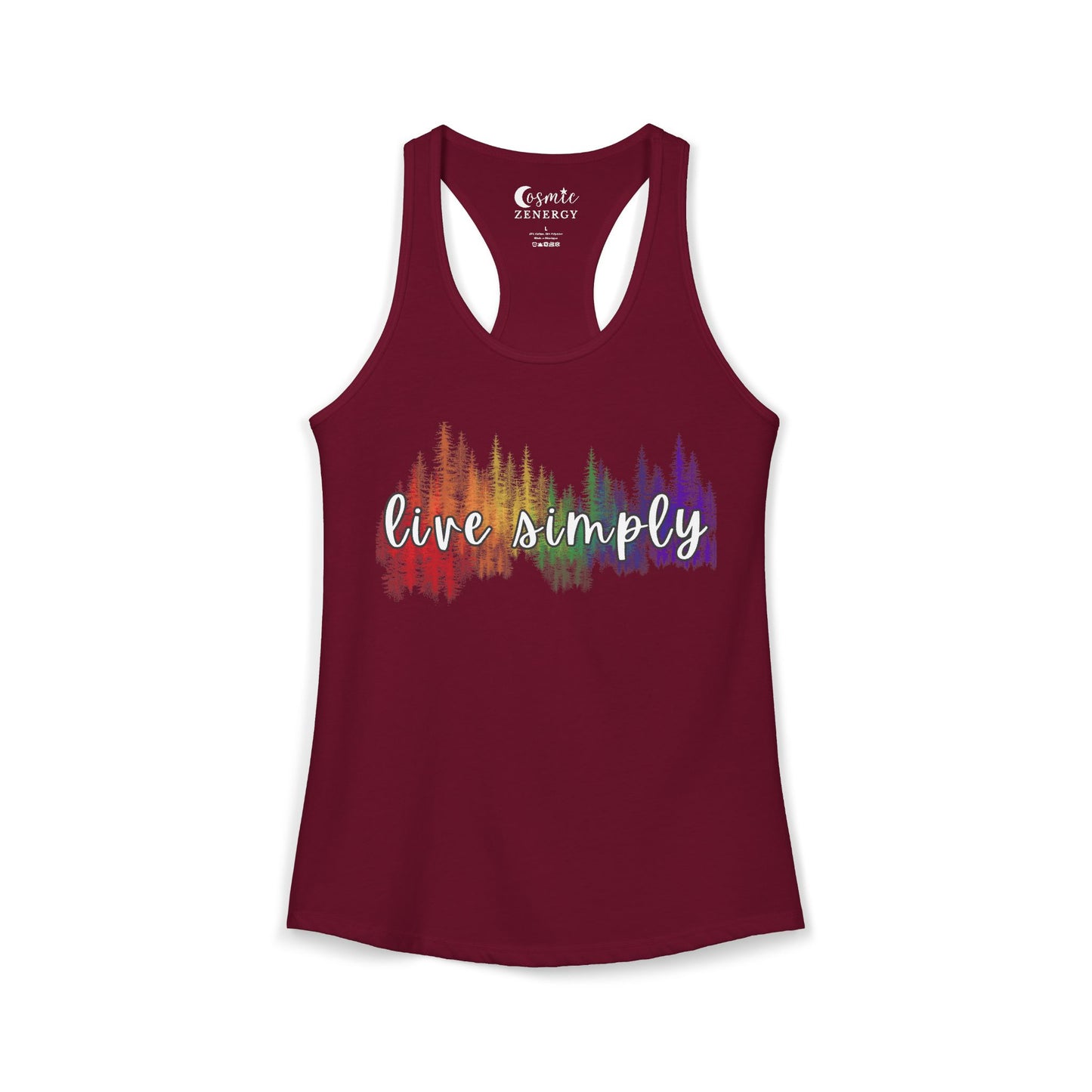 Live Simply Racerback Tank