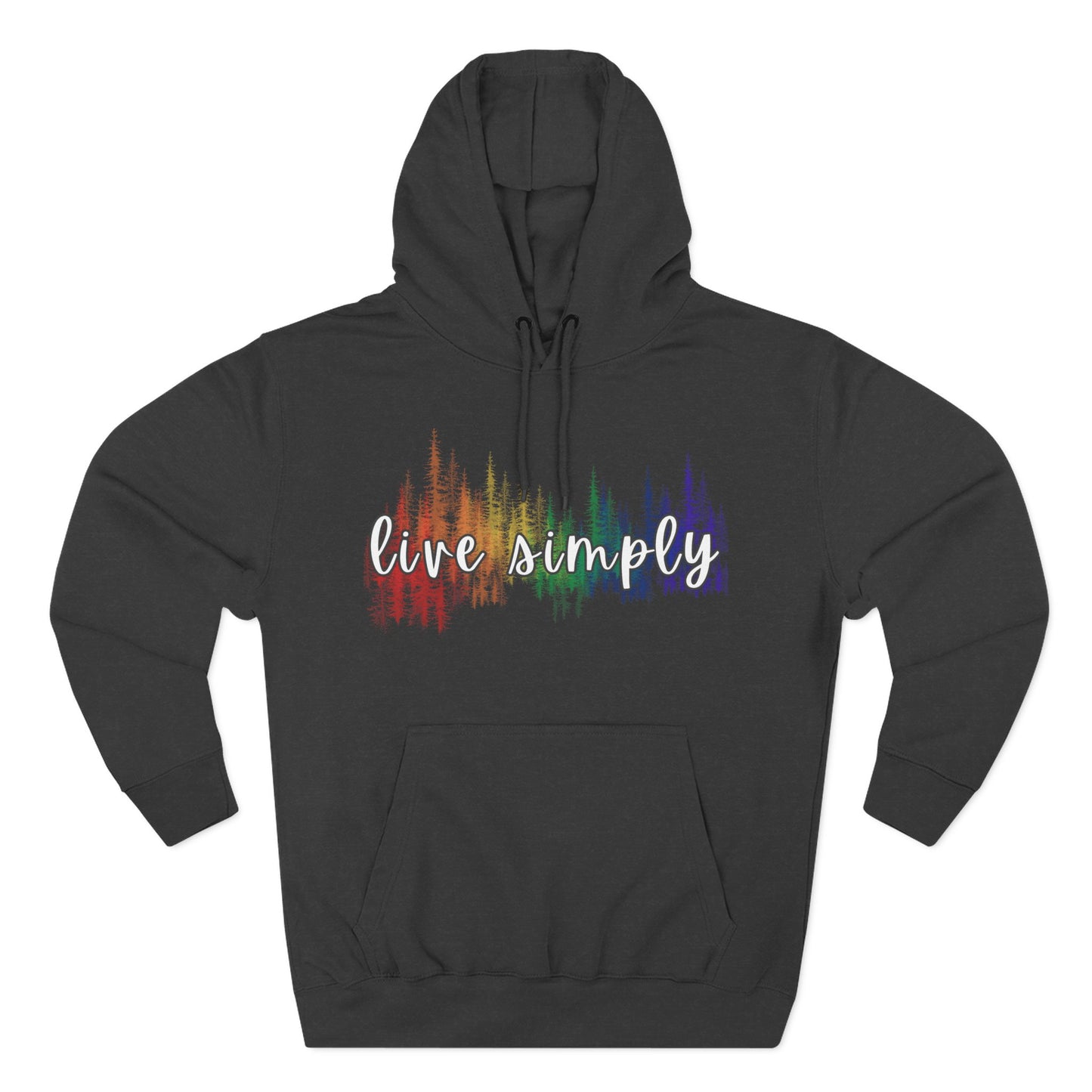 Live Simply Three-Panel Fleece Hoodie