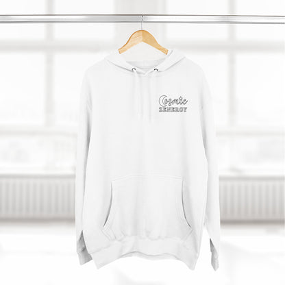 Life Was Meant to Be Celebrated, Not Hated — Three-Panel Fleece Hoodie