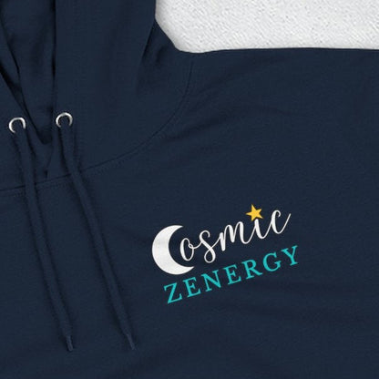 Life Was Meant to Be Celebrated, Not Hated — Three-Panel Fleece Hoodie
