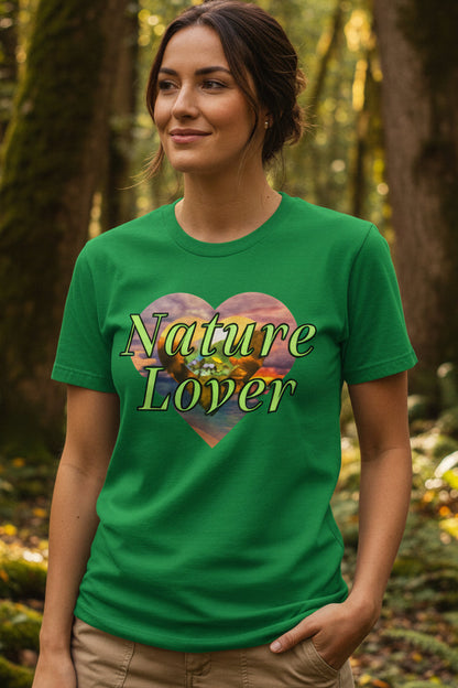 Nature Lover Heart Tee