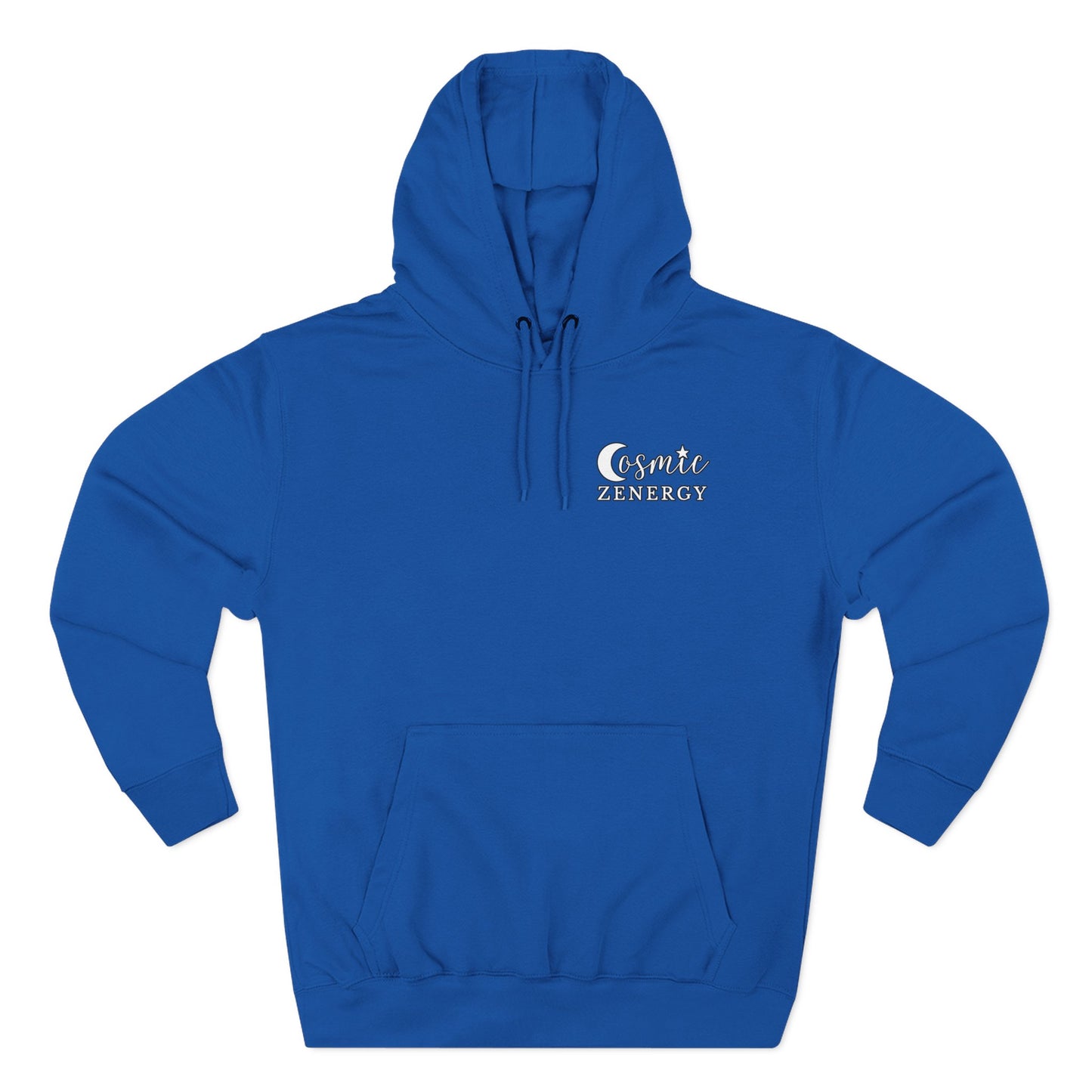 Life Was Meant to Be Celebrated, Not Hated — Three-Panel Fleece Hoodie