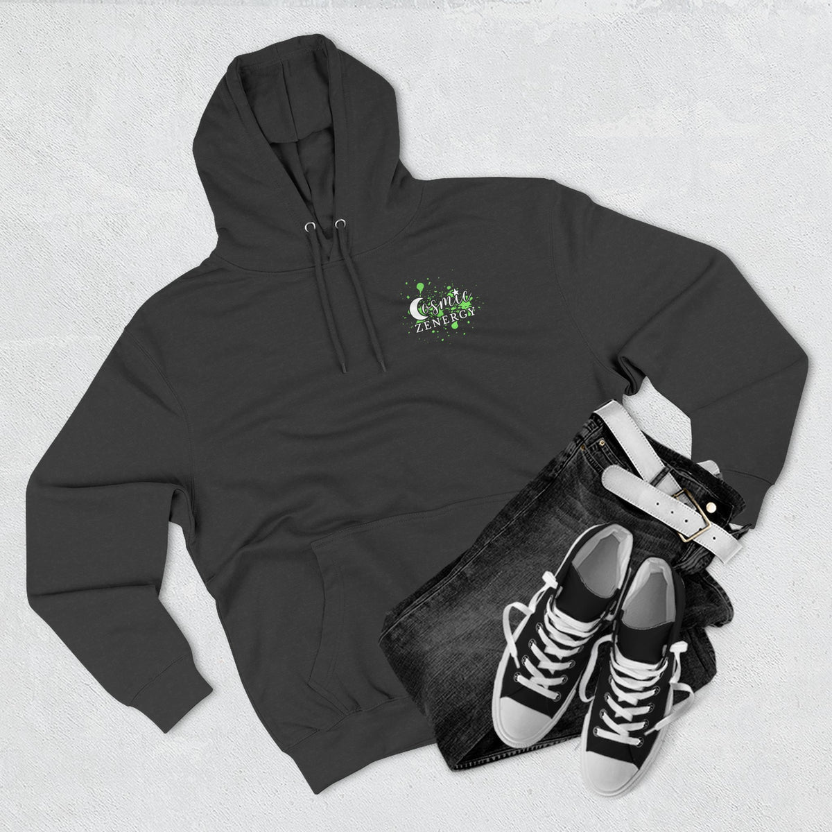 Dance Like Everyone Is Watching Shake That Thing Graffiti Three-Panel Fleece Hoodie
