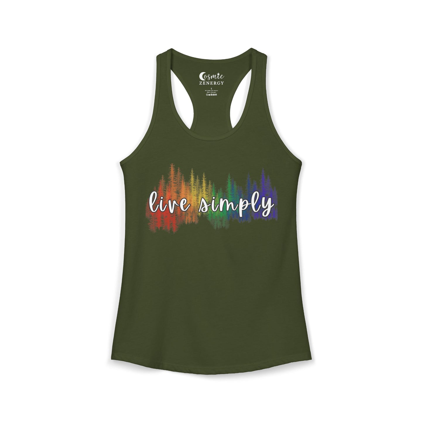 Live Simply Racerback Tank