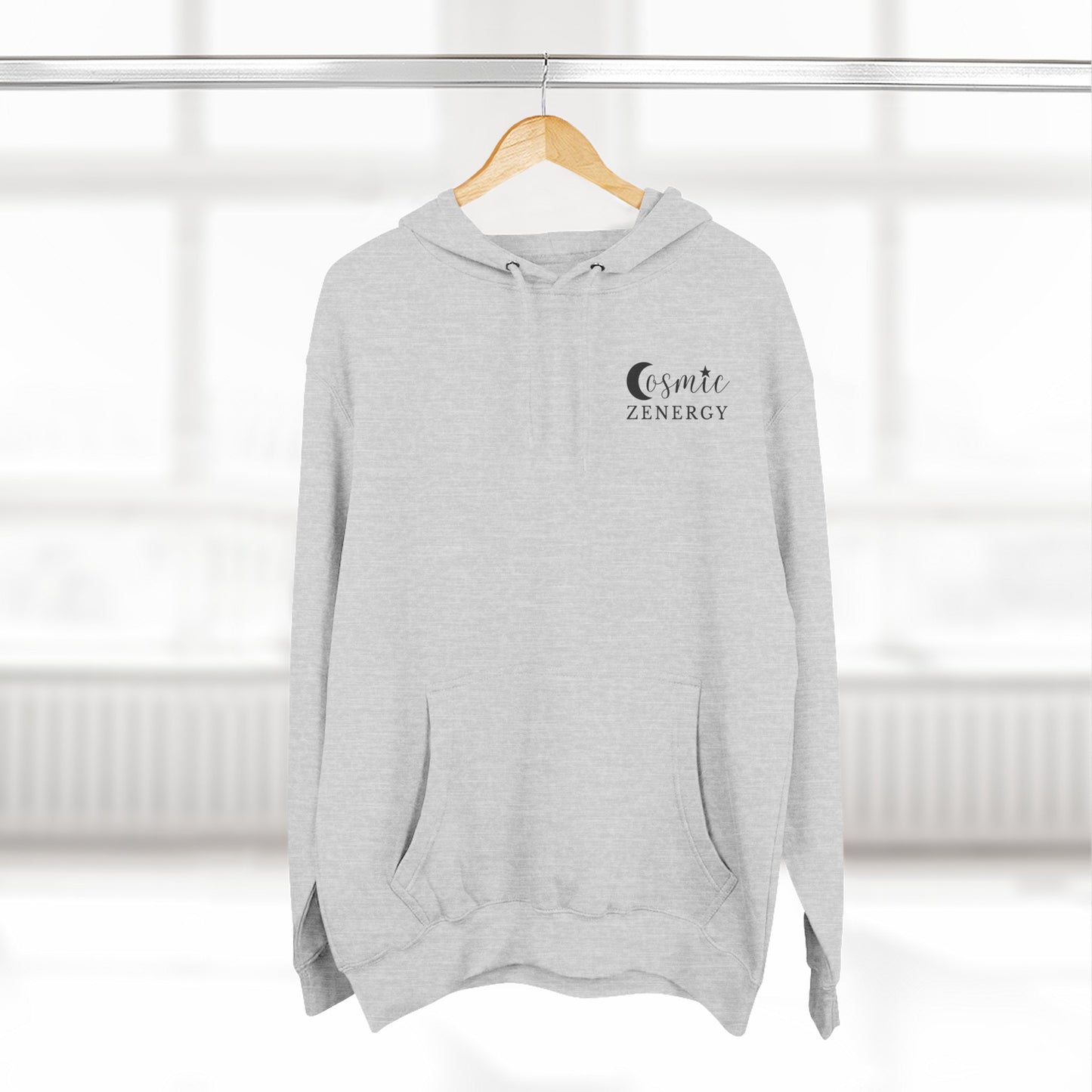 "Namastay Single and Happy" Fleece Hoodie