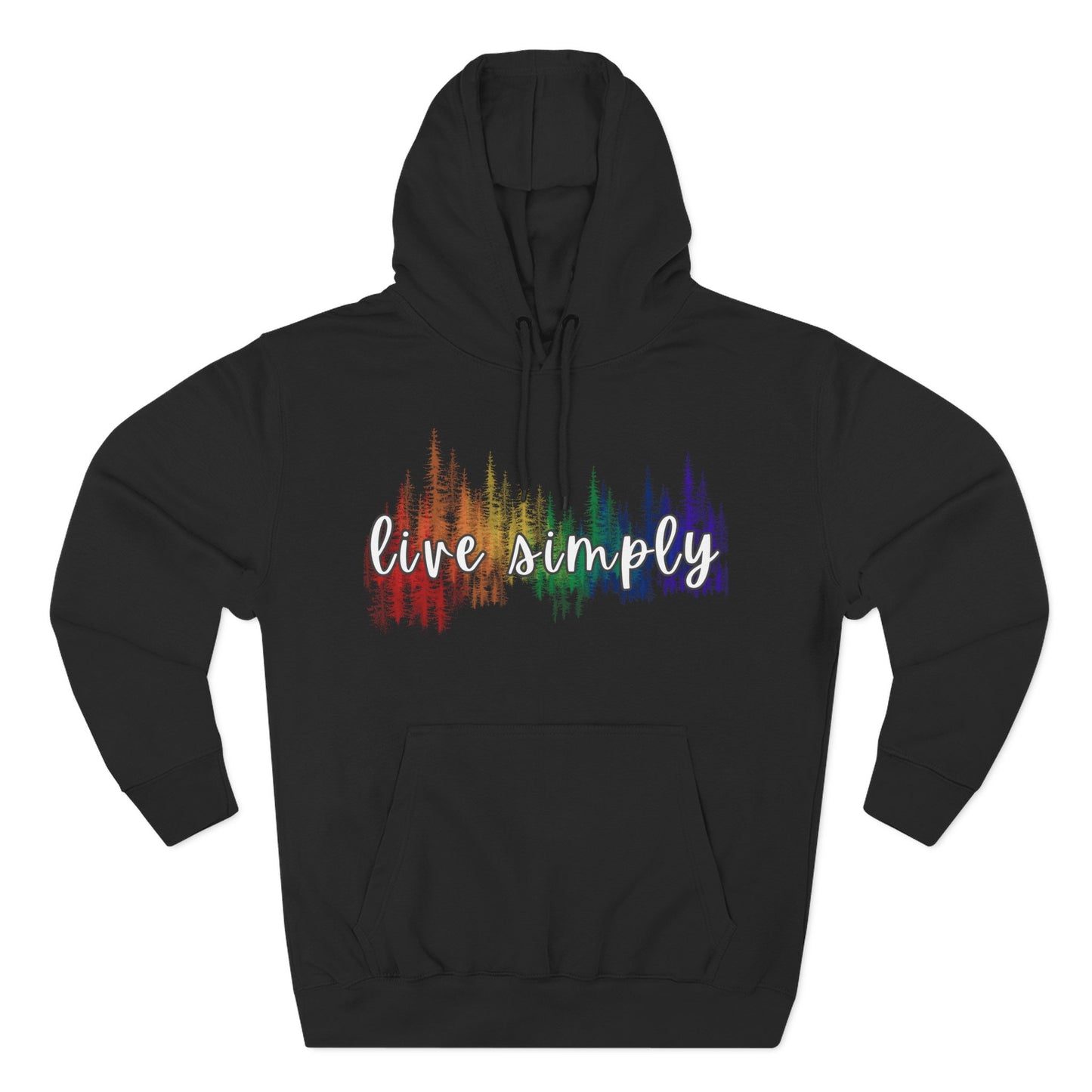 Live Simply Three-Panel Fleece Hoodie