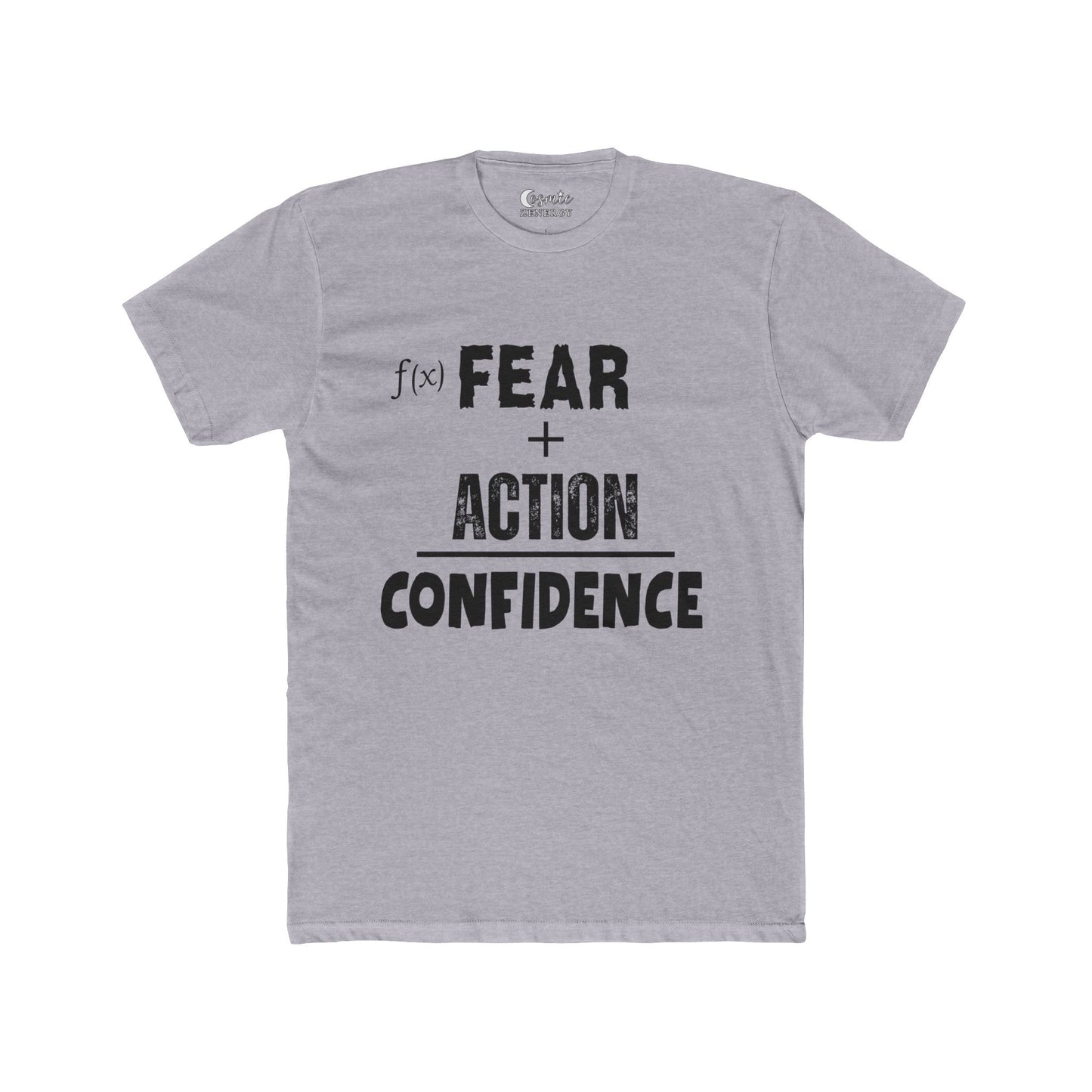 Fear Plus Action Equals Confidence Tee – Courage Affirmation T-Shirt