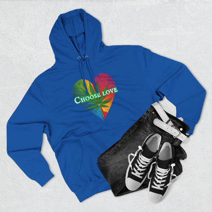 Choose Love Mary Jane Three-Panel Fleece Hoodie