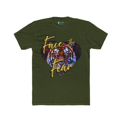 Face the fear tiger heart Tee