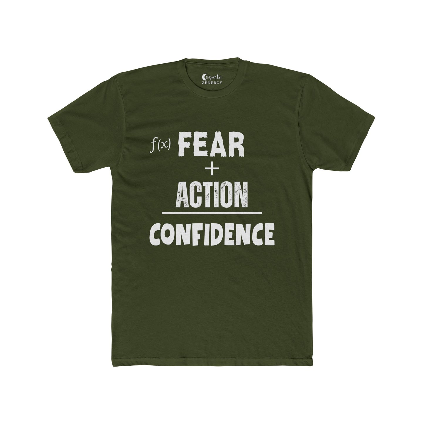 Fear Plus Action Equals Confidence Tee – Courage Affirmation T-Shirt