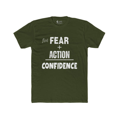 Fear Plus Action Equals Confidence Tee – Courage Affirmation T-Shirt