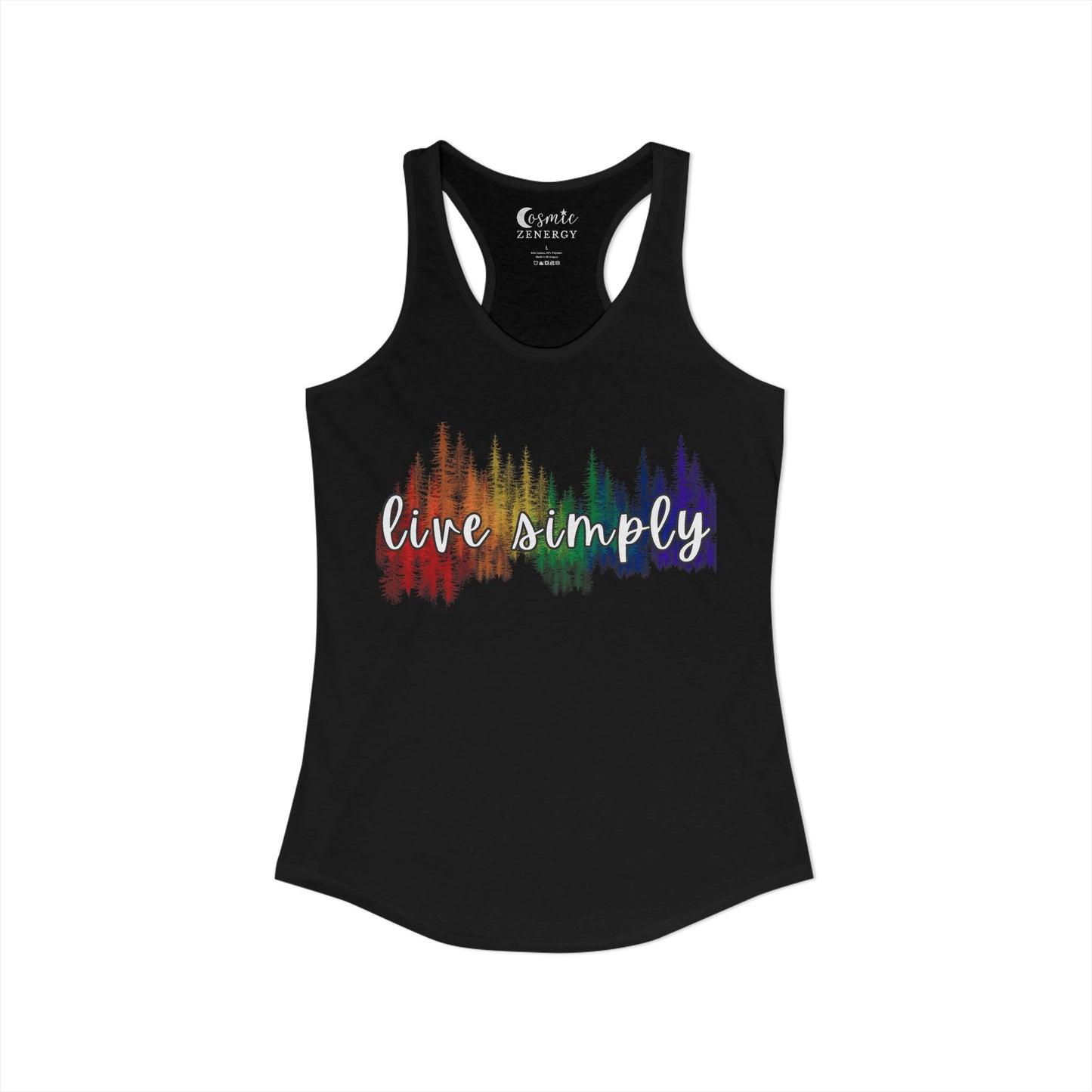 Live Simply Racerback Tank