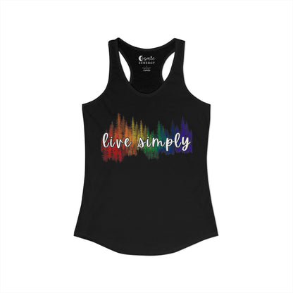 Live Simply Racerback Tank