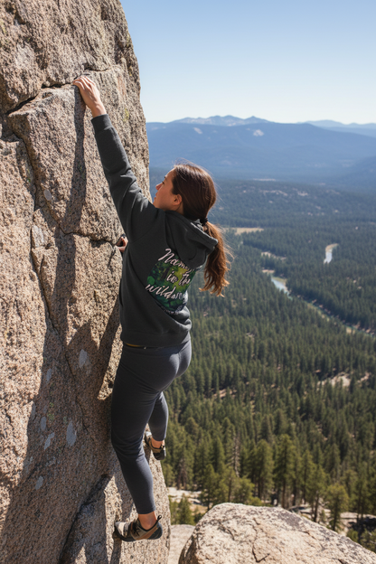 "Namastay in the Wilderness" Fleece Hoodie