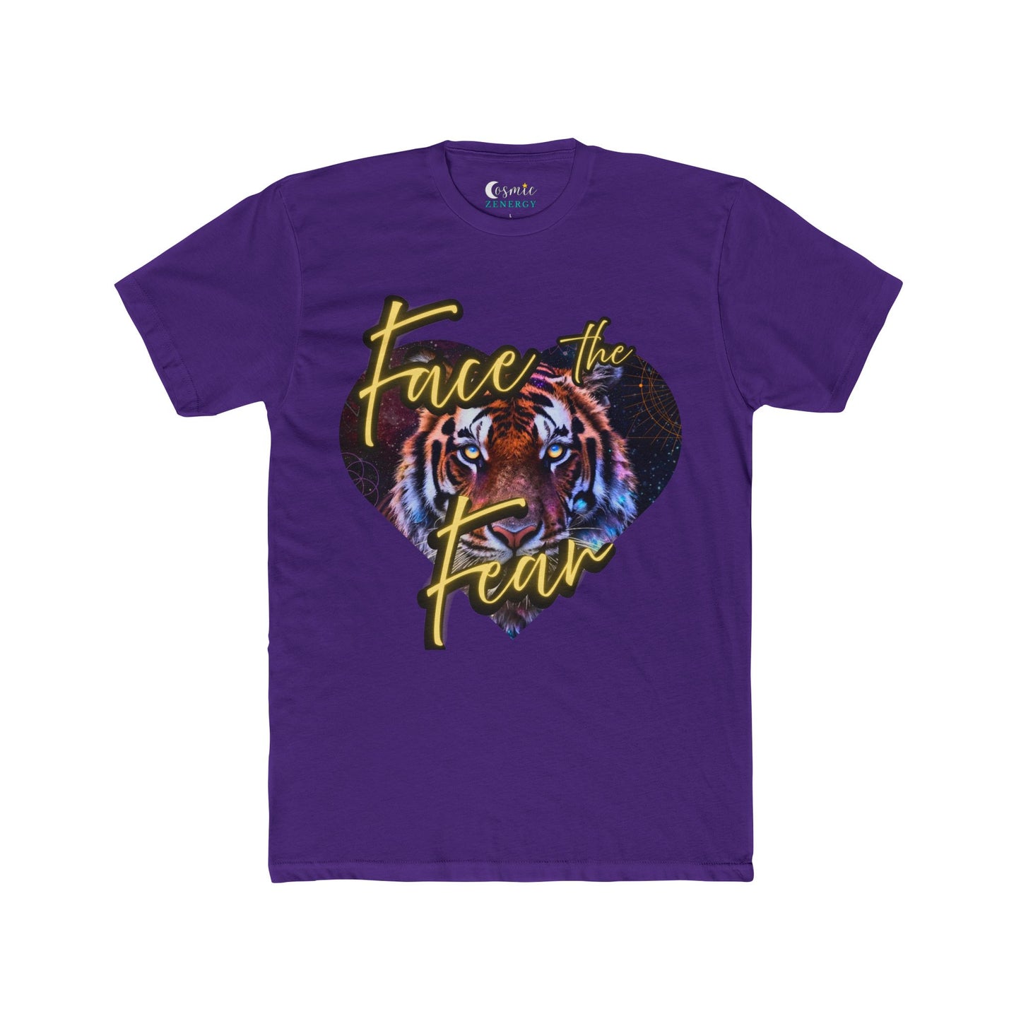 Face the fear tiger heart Tee