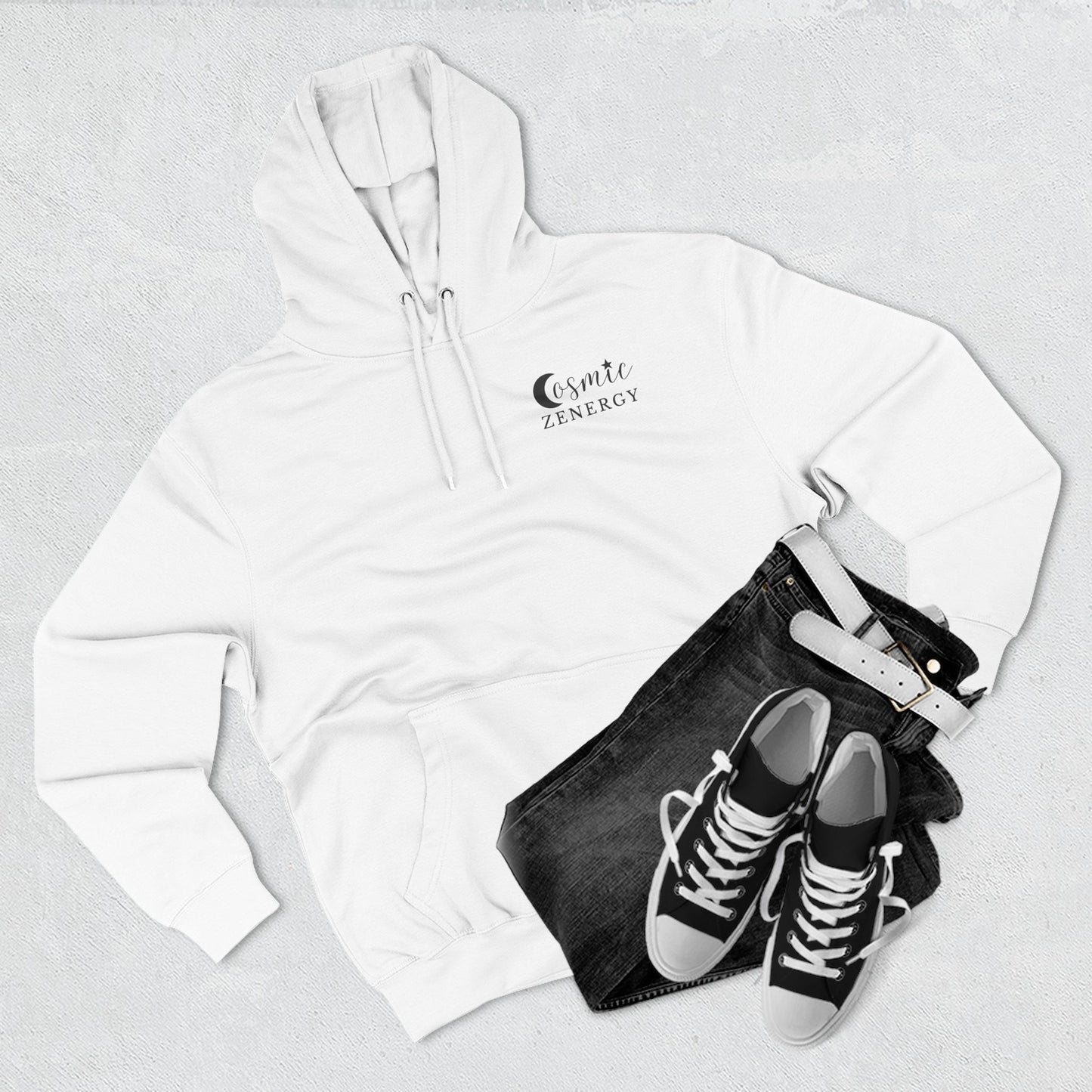 "Namastay Single and Happy" Fleece Hoodie
