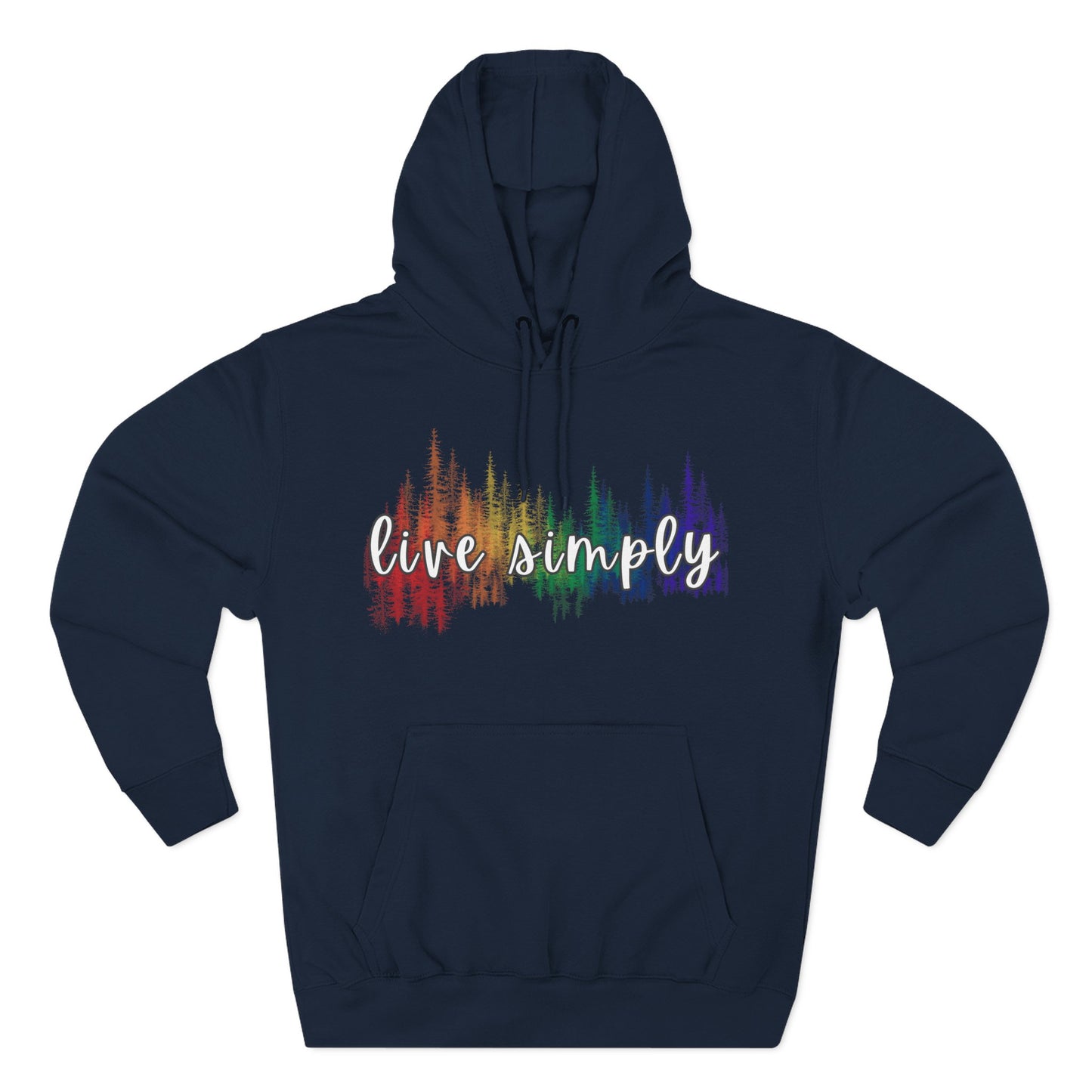Live Simply Three-Panel Fleece Hoodie