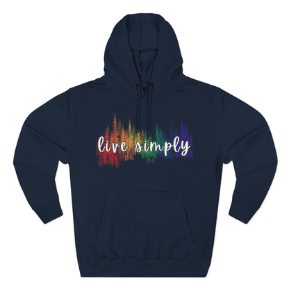 Live Simply Three-Panel Fleece Hoodie
