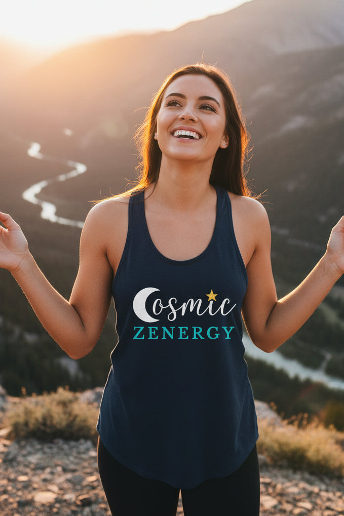 Cosmic Zenergy Racerback Tank