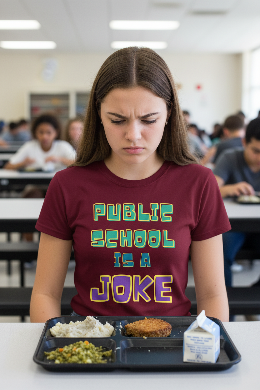 Public School Is A Joke Tee