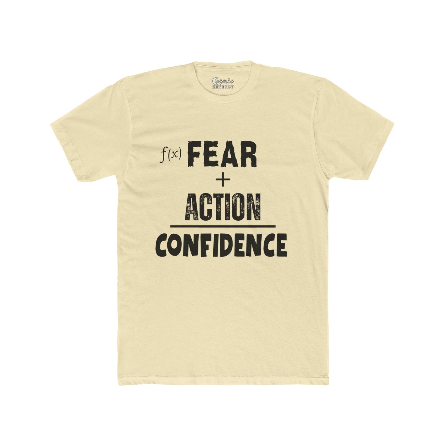 Fear Plus Action Equals Confidence Tee – Courage Affirmation T-Shirt