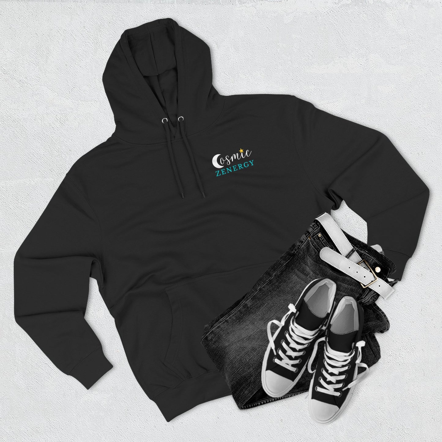 DAnce like everyone is watching shake that thing graffiti Three-Panel Fleece Hoodie