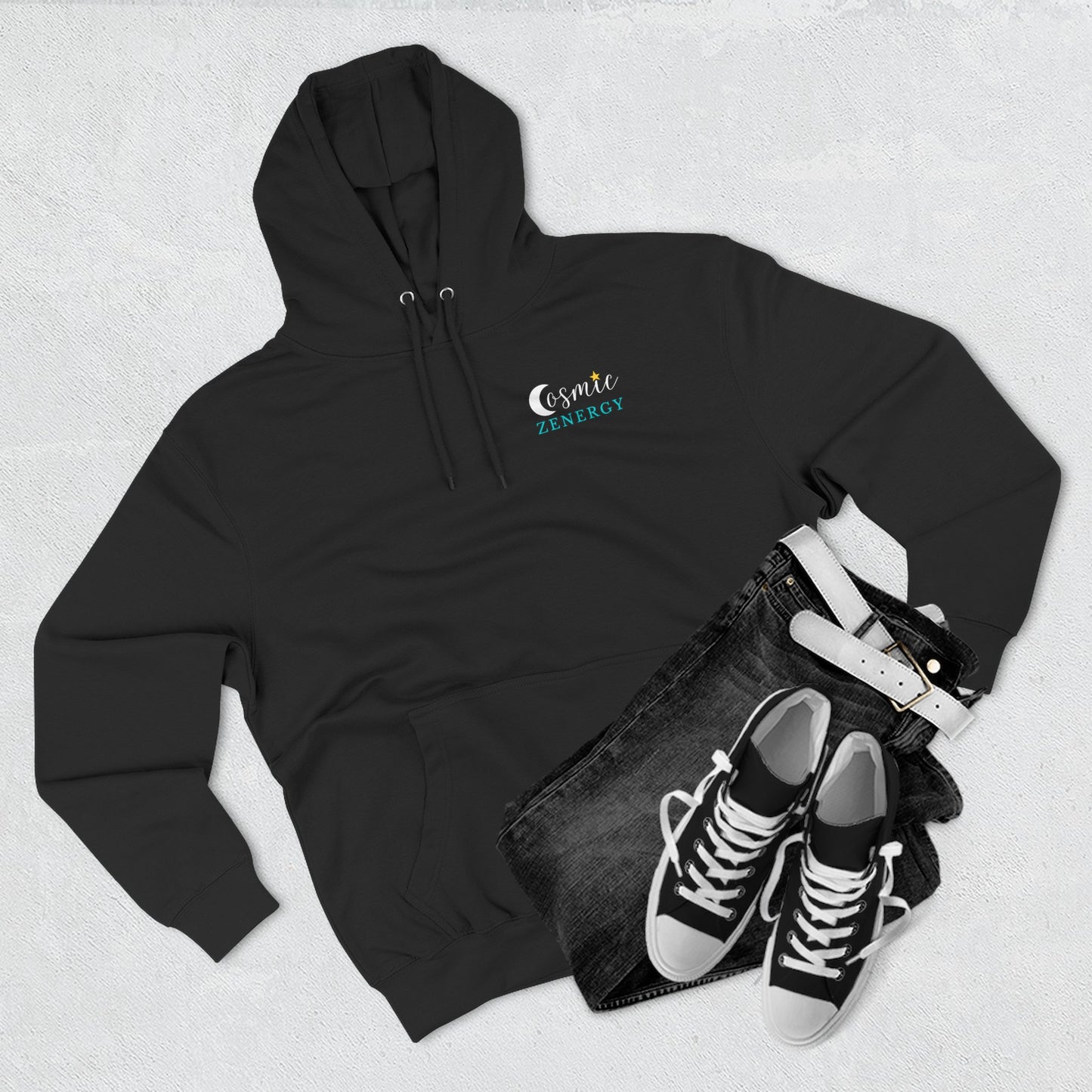 Bold N Beautiful Lion Head Three-Panel Fleece Hoodie – Empowering Graphic Hoodie