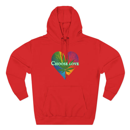 Choose Love Mary Jane Three-Panel Fleece Hoodie