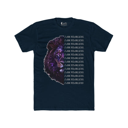 I Am Fearless Lion Head Graphic Tee – Bold Empowerment T-Shirt
