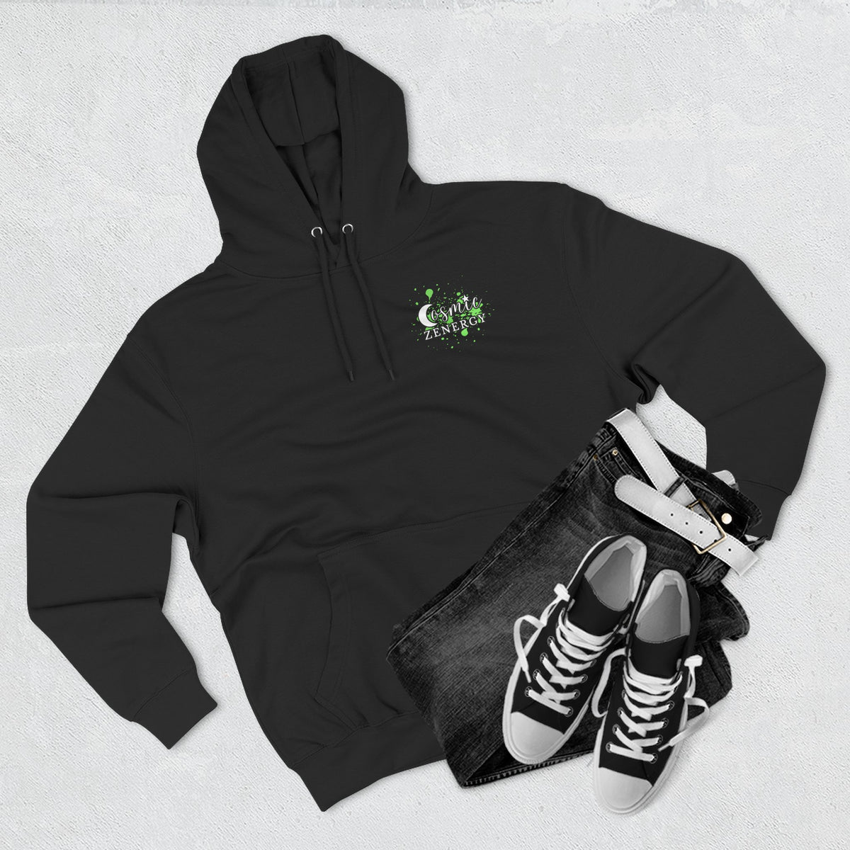 Dance Like Everyone Is Watching Shake That Thing Graffiti Three-Panel Fleece Hoodie